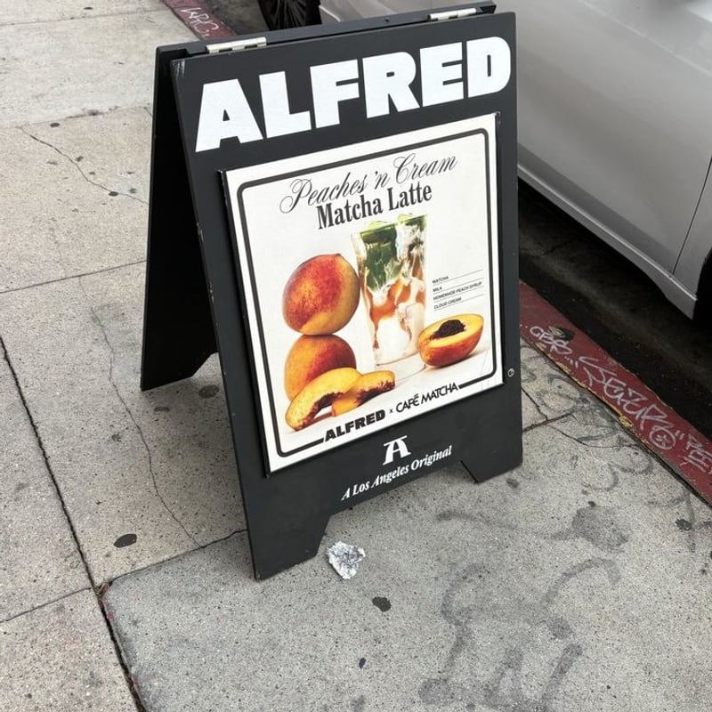 Matcha from Alfred Coffee