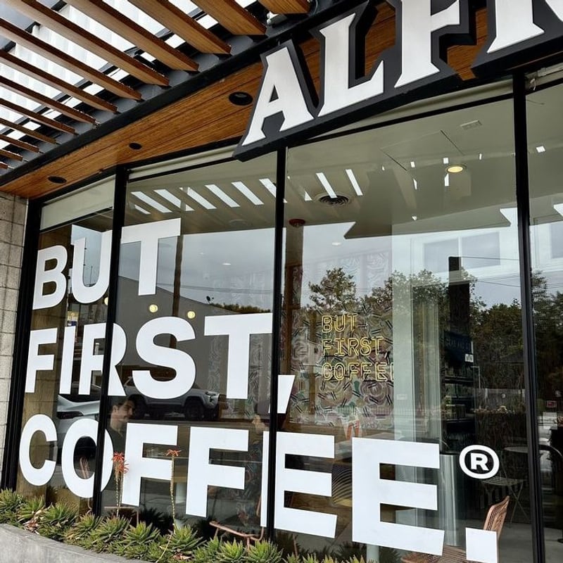 Matcha from Alfred Coffee