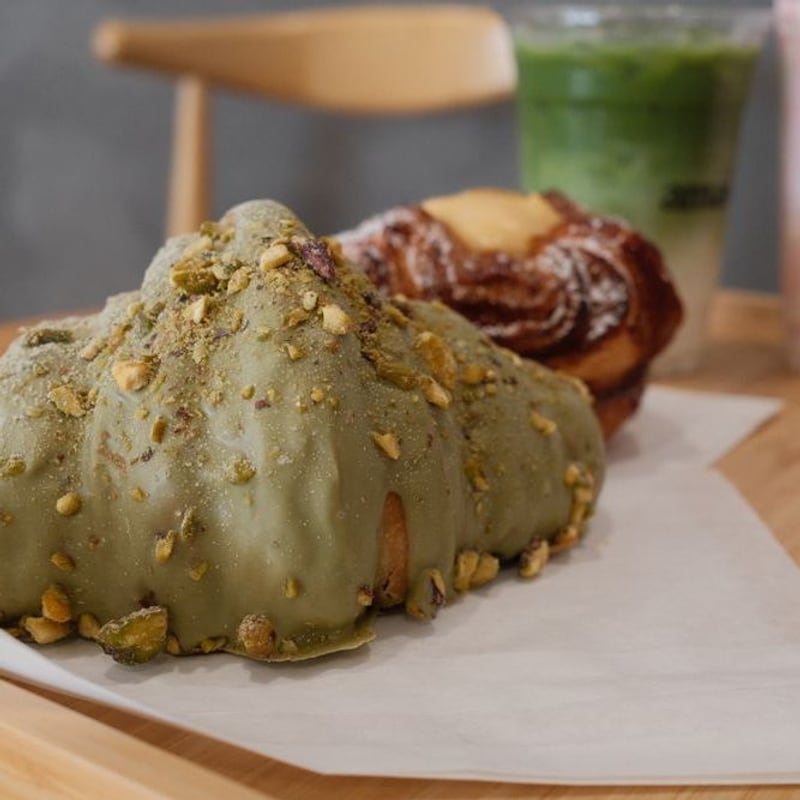 Matcha Pistachio Croissant