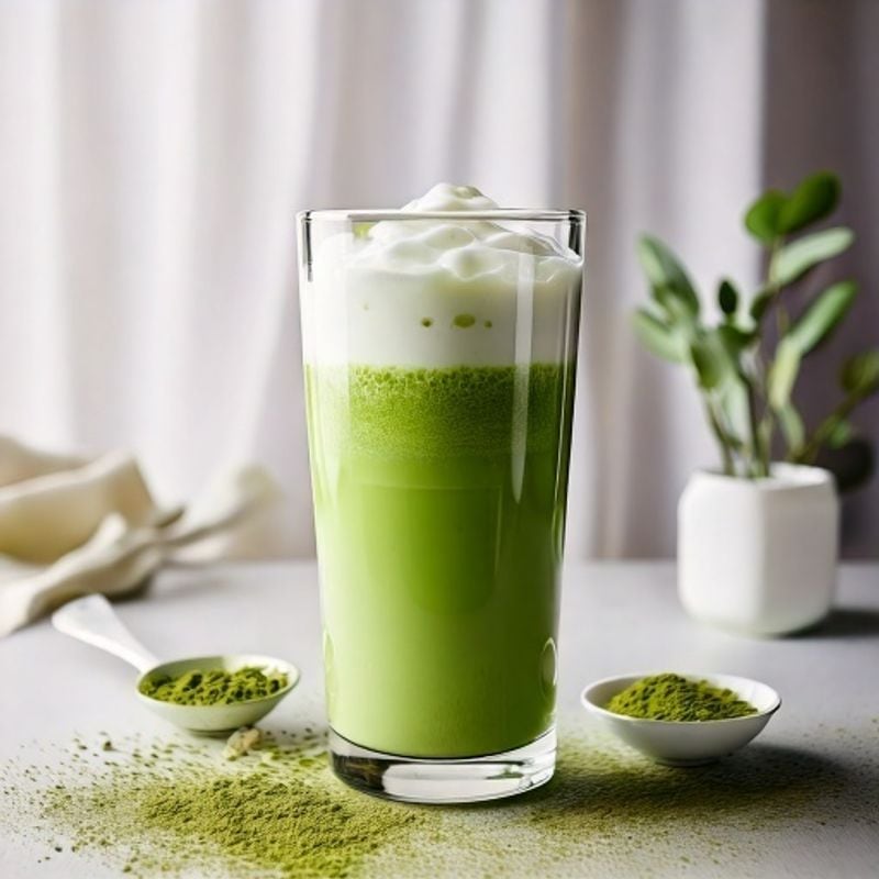 Matcha Yuzu Sparkling Lemonade
