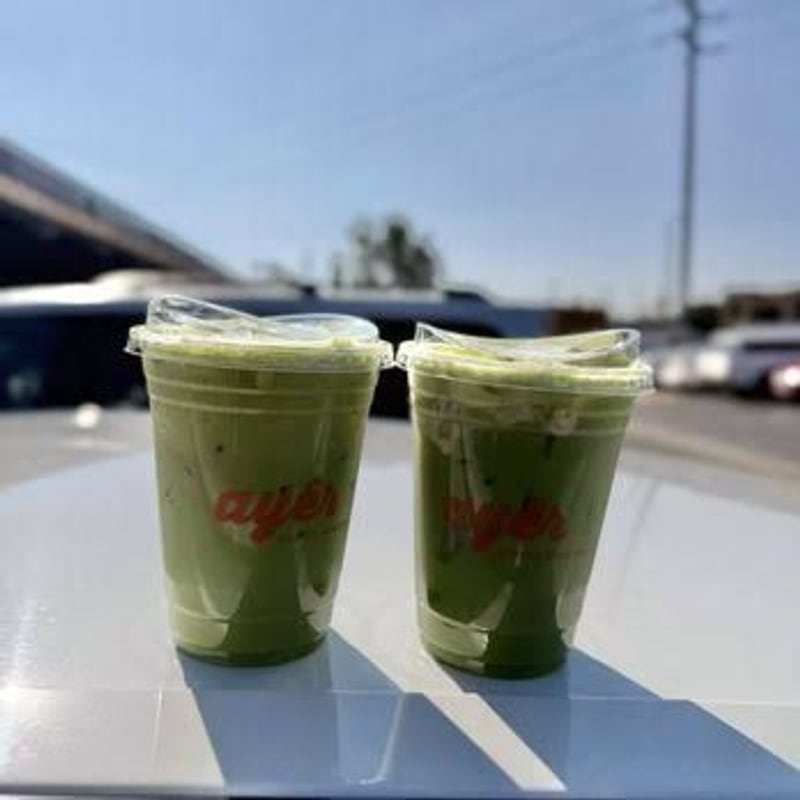 Matcha from Ayer Coffee