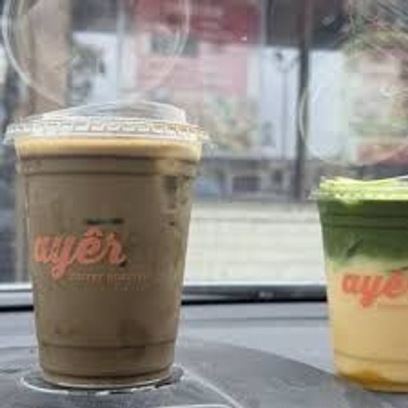 Matcha from Ayer Coffee