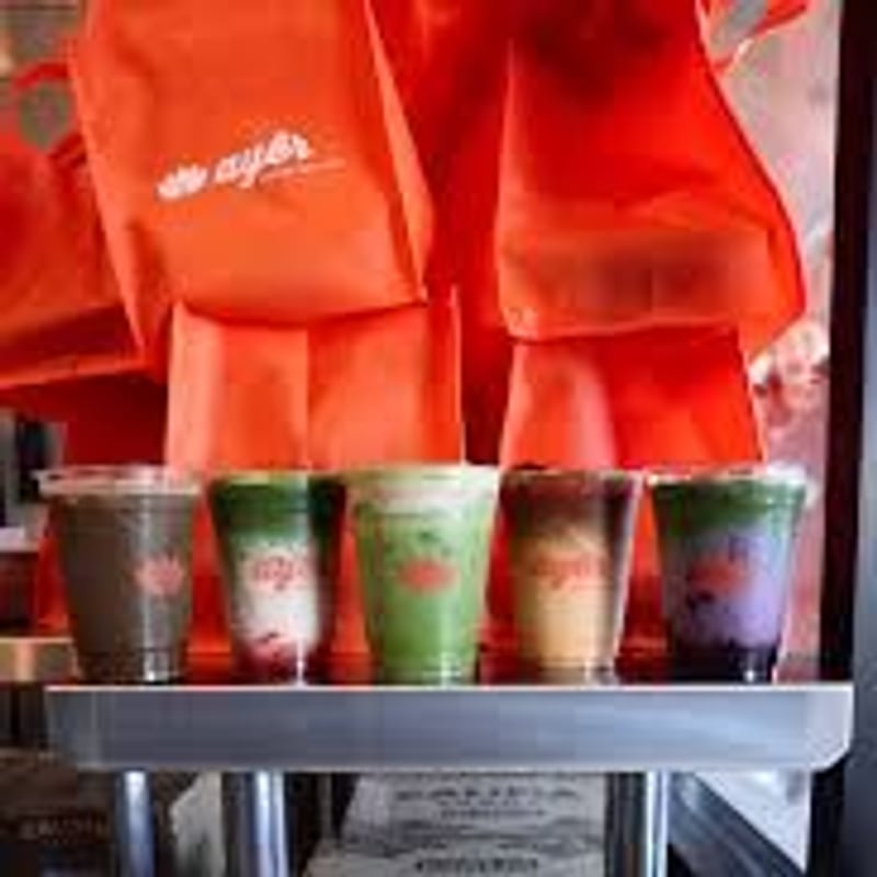 Matcha from Ayer Coffee