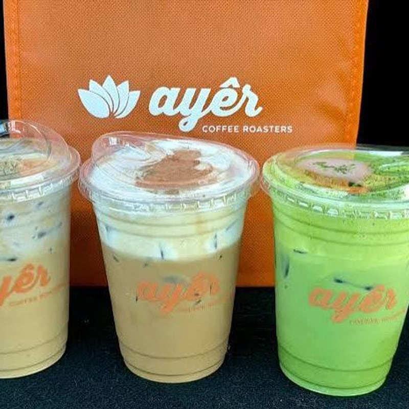 Matcha from Ayer Coffee