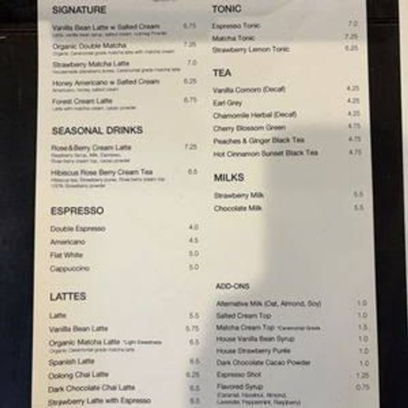 Matcha from Cafe Fever