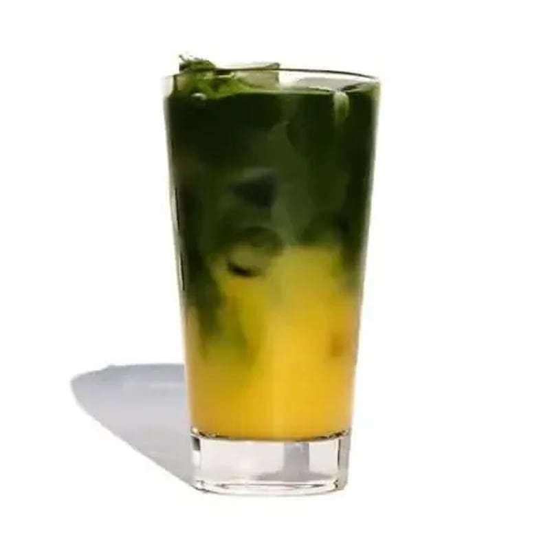 Matcha & Orange Juice