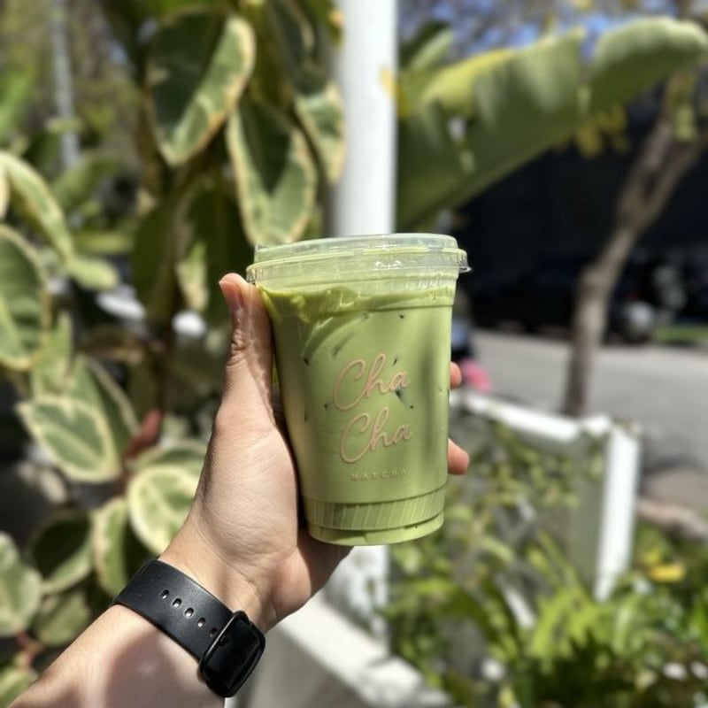 Iced Draft Matcha Latte