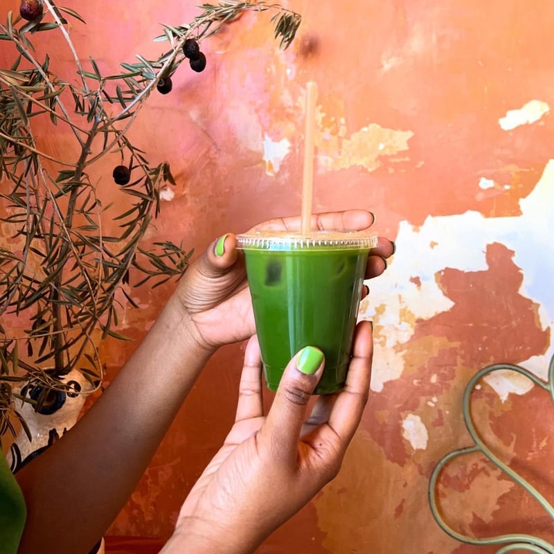 Matcha from Chainsaw Cafe