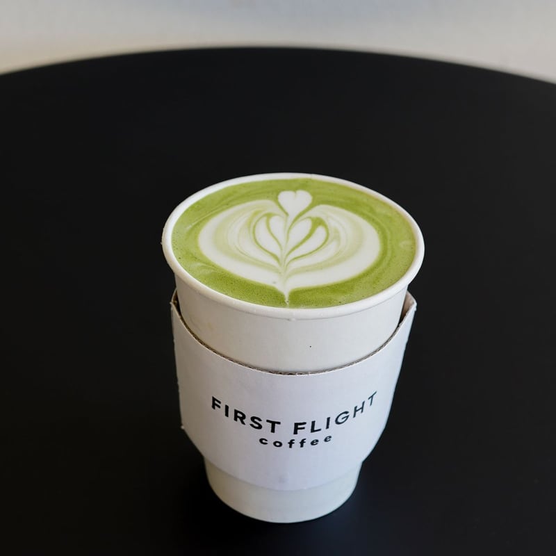 Lavender Matcha Latte