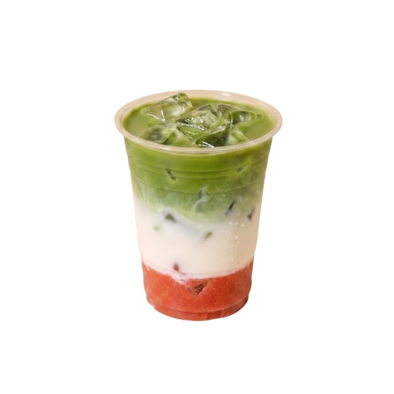 Guava Matcha Latte