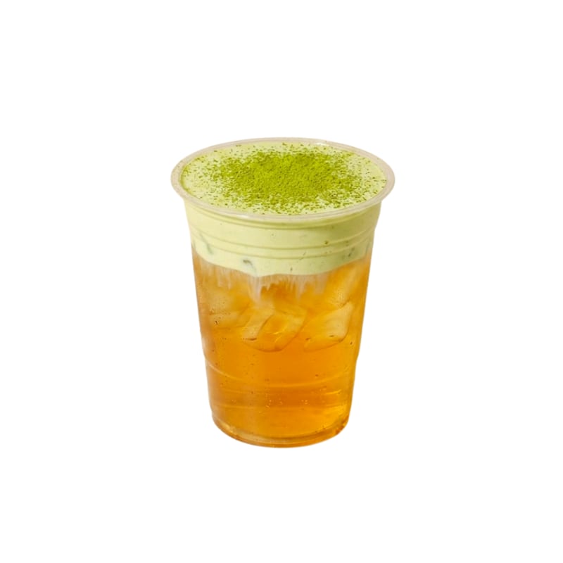 Jasmine Tea with Matcha Mascarpone