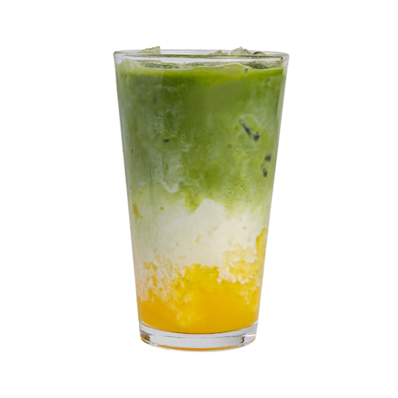 Mango Matcha Latte