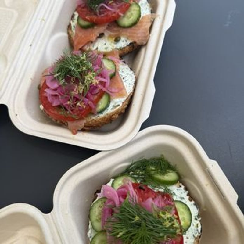 Matcha from Layla Bagels