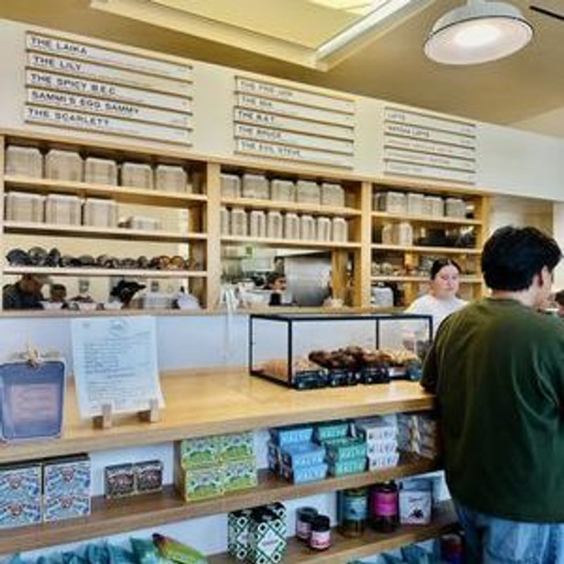 Matcha from Layla Bagels