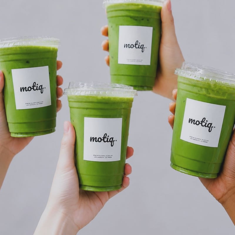 Matcha from Motiq Cafe