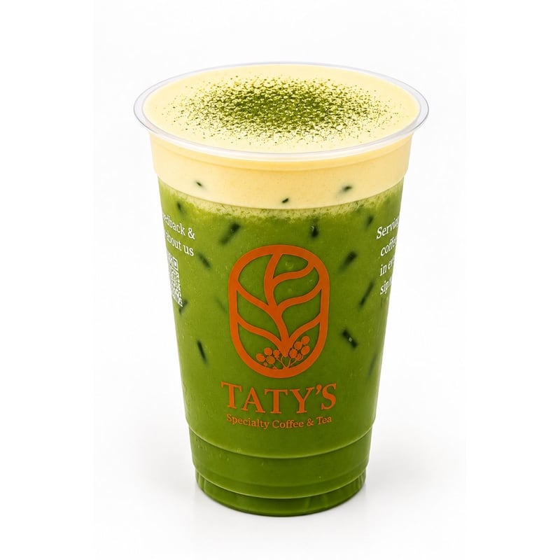 Corn Matcha Latte