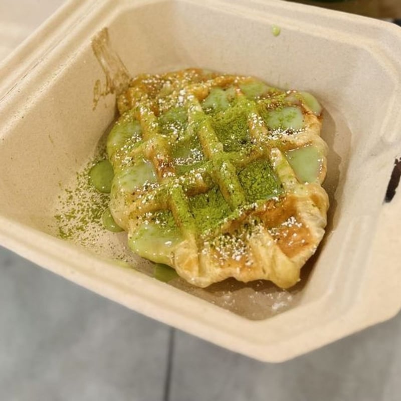 Matcha Croffle