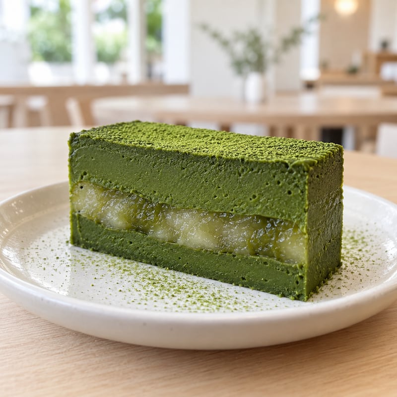 Matcha Mochi Terrine